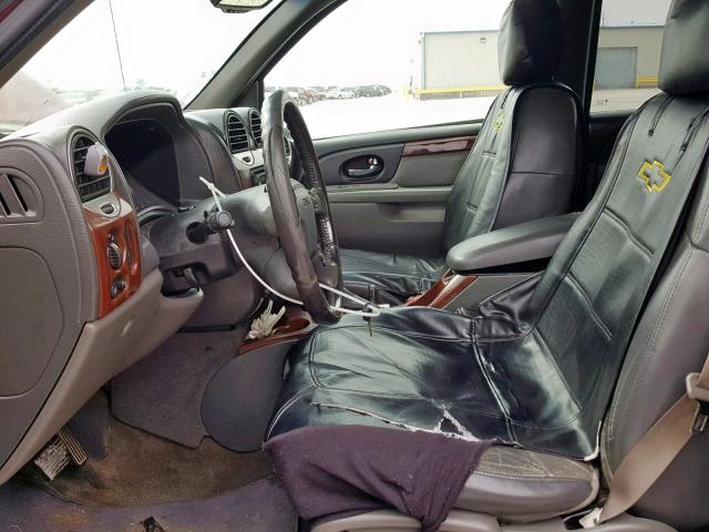 1GKDS13S132301355 - 2003 GMC ENVOY BURGUNDY photo 5