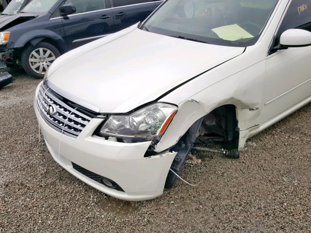 JNKAY01F06M261841 - 2006 INFINITI M35 BASE WHITE photo 10