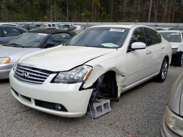 JNKAY01F06M261841 - 2006 INFINITI M35 BASE WHITE photo 2