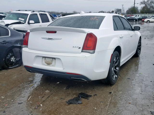 2C3CCABT5FH803221 - 2015 CHRYSLER 300 S WHITE photo 4