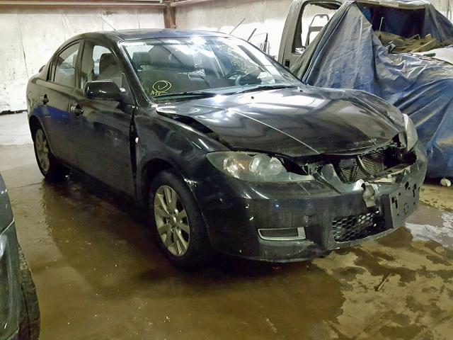 JM1BK32F871767282 - 2007 MAZDA 3 I BLACK photo 1