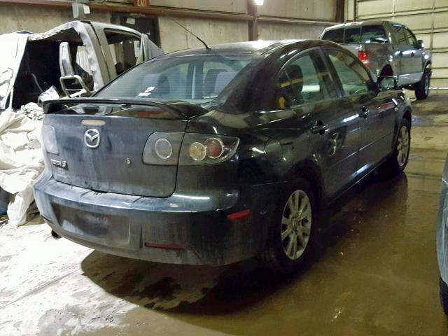 JM1BK32F871767282 - 2007 MAZDA 3 I BLACK photo 4