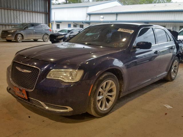 2C3CCAAG1FH931959 - 2015 CHRYSLER 300 LIMITE BLUE photo 2