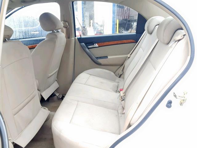 KL1TD56677B061538 - 2007 CHEVROLET AVEO BASE Ağ foto 6