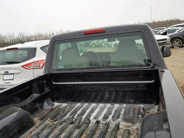 1FTYR10D69PA12868 - 2009 FORD RANGER BLACK photo 6