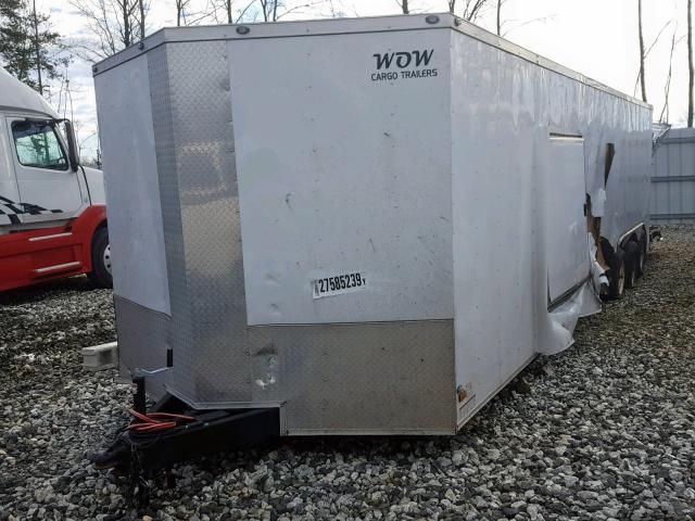 7FRVC34T5KA000866 - 2019 CARGO TRAILER WHITE photo 2