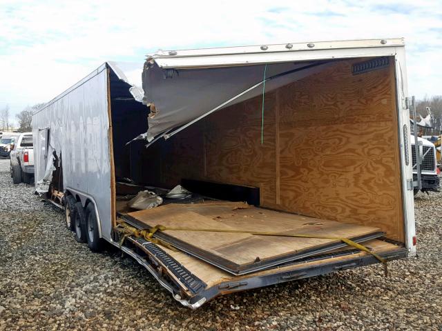 7FRVC34T5KA000866 - 2019 CARGO TRAILER WHITE photo 3