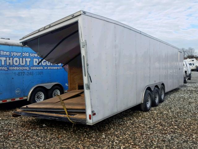 7FRVC34T5KA000866 - 2019 CARGO TRAILER WHITE photo 4