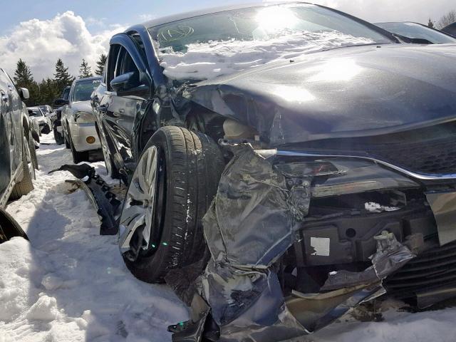 1C3CCCFB6FN735323 - 2015 CHRYSLER 200 LX GRAY photo 9