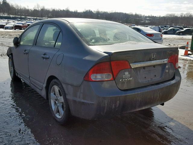 2HGFA1F62BH504316 - 2011 HONDA CIVIC LX-S Մոխրագույն լուսանկար 3