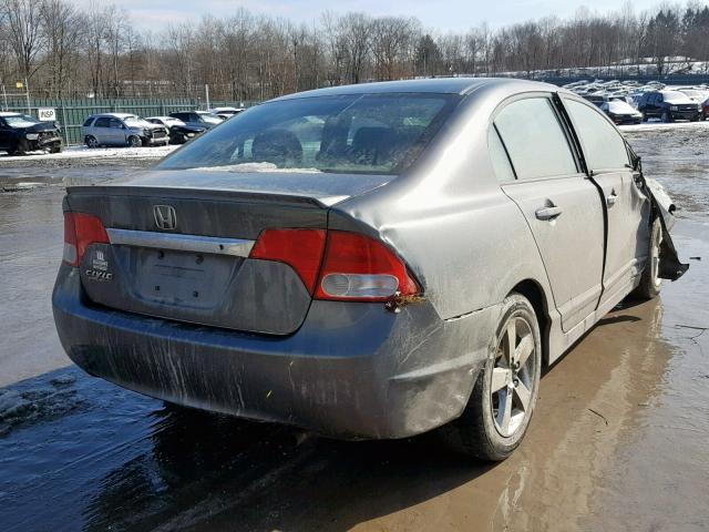 2HGFA1F62BH504316 - 2011 HONDA CIVIC LX-S GRAY photo 4