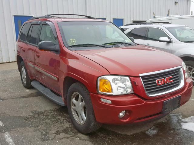 1GKDT13S122109851 - 2002 GMC ENVOY MAROON photo 1