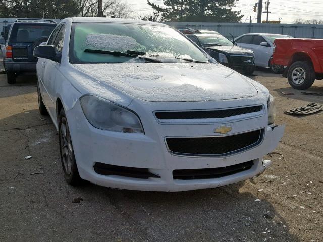 1G1ZB5EB2AF108166 - 2010 CHEVROLET MALIBU LS თეთრი ფოტო 1