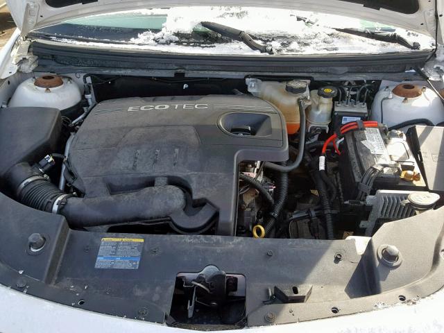 1G1ZB5EB2AF108166 - 2010 CHEVROLET MALIBU LS თეთრი ფოტო 7