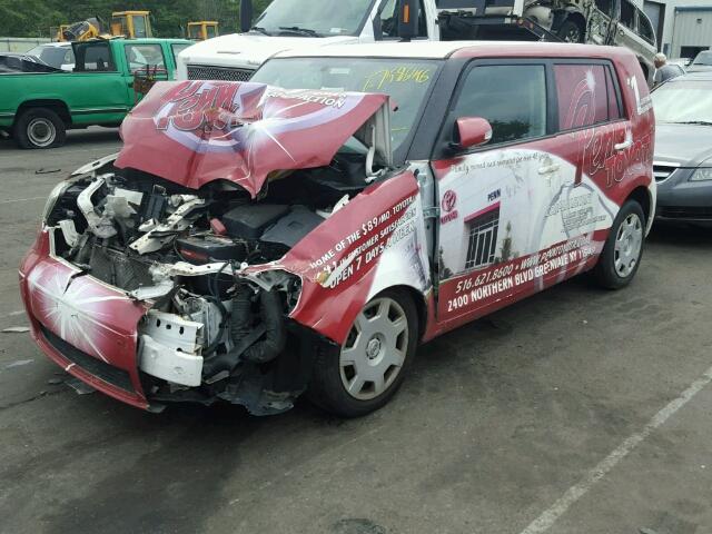 JTLKE50E581027935 - 2008 TOYOTA SCION XB Қызыл фото 2