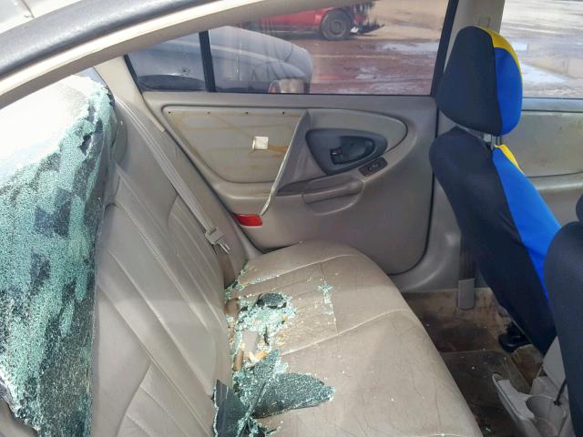 1G1NE52M1W6118528 - 1998 CHEVROLET MALIBU LS WHITE photo 6