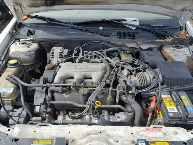 1G1NE52M1W6118528 - 1998 CHEVROLET MALIBU LS WHITE photo 7