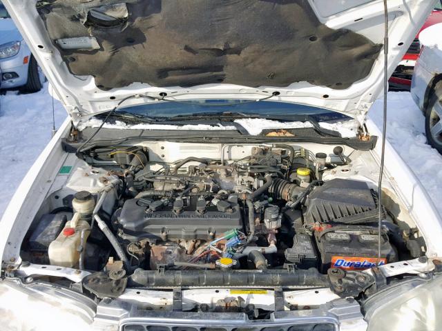 3N1CB51A22L553625 - 2002 NISSAN SENTRA GXE WHITE photo 7