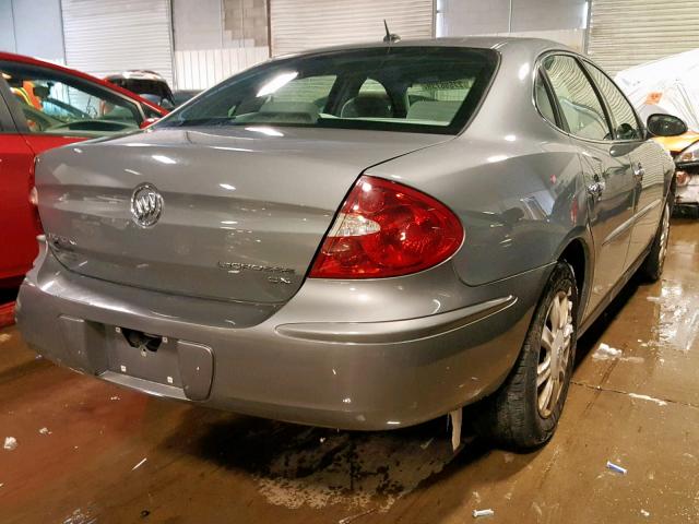 2G4WC582171214851 - 2007 BUICK LACROSSE C GRAY photo 4