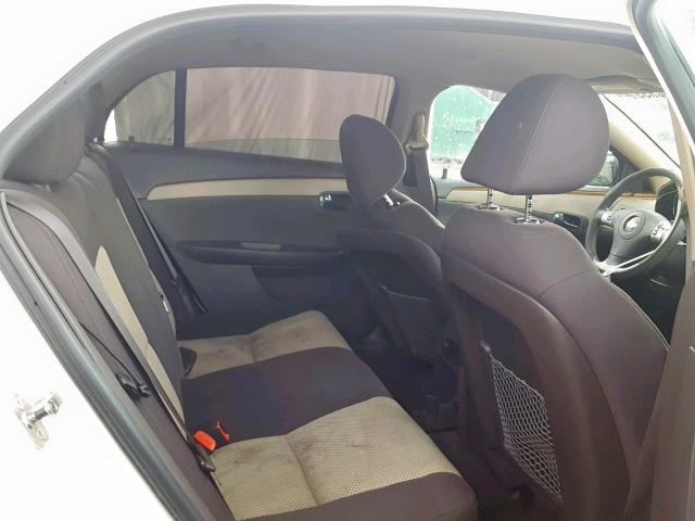 1G1ZC5E13BF332066 - 2011 CHEVROLET MALIBU 1LT CREAM photo 6