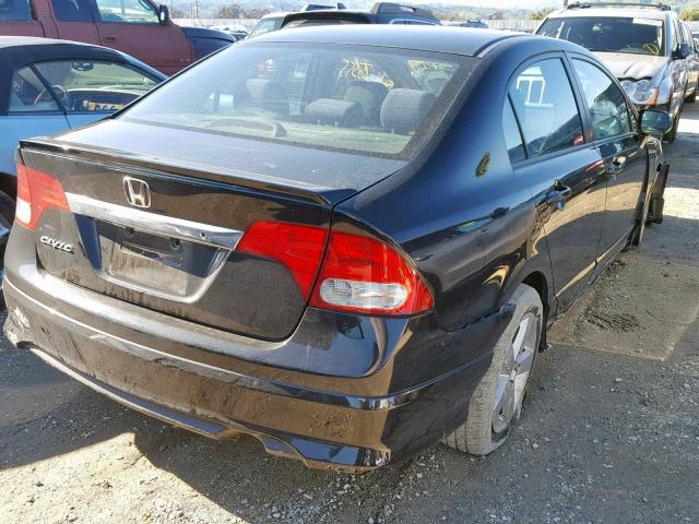 19XFA1F68BE018457 - 2011 HONDA CIVIC LX-S أسود صورة 4