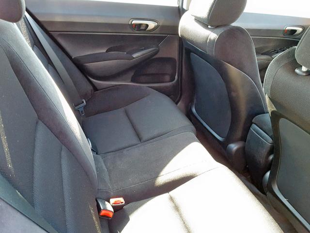 19XFA1F68BE018457 - 2011 HONDA CIVIC LX-S أسود صورة 6