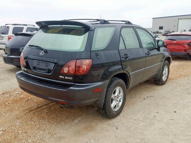 JT6GF10U2Y0074092 - 2000 LEXUS RX 300 BLACK photo 4