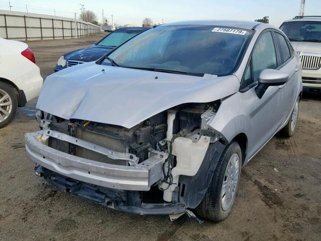 3FADP4AJ2EM148768 - 2014 FORD FIESTA S SILVER photo 2