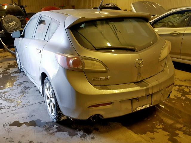 JM1BL1L58B1432507 - 2011 MAZDA 3 S SILVER photo 3