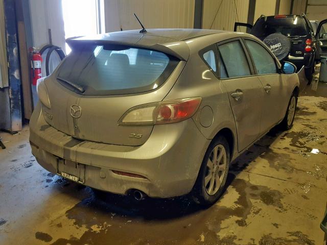 JM1BL1L58B1432507 - 2011 MAZDA 3 S SILVER photo 4