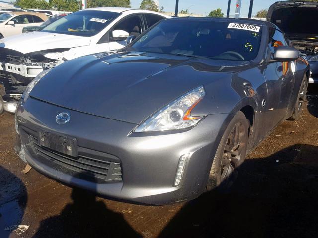 JN1AZ4EH5GM933916 - 2016 NISSAN 370Z BASE GRAY photo 2