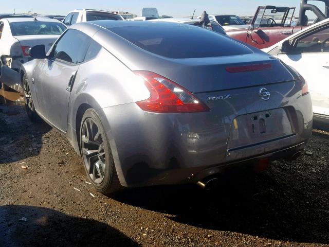 JN1AZ4EH5GM933916 - 2016 NISSAN 370Z BASE GRAY photo 3