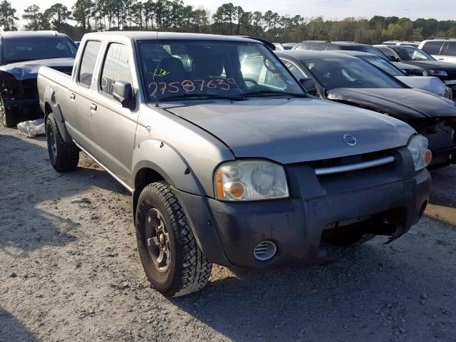 1N6ED29X92C315495 - 2002 NISSAN FRONTIER C GRAY photo 1