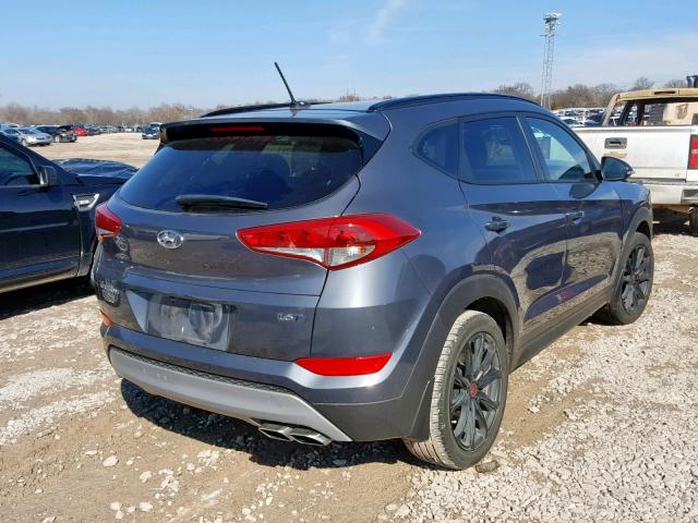 KM8J33A23HU504703 - 2017 HYUNDAI TUCSON LIM GRAY photo 4