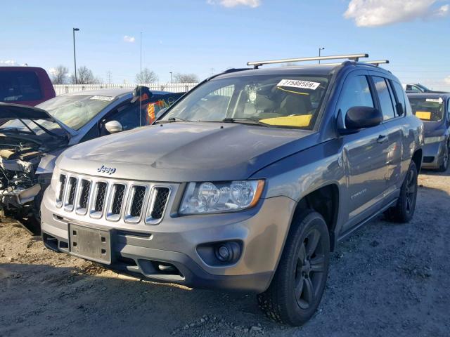 1J4NF1FB0BD281936 - 2011 JEEP COMPASS SP GRAY photo 2