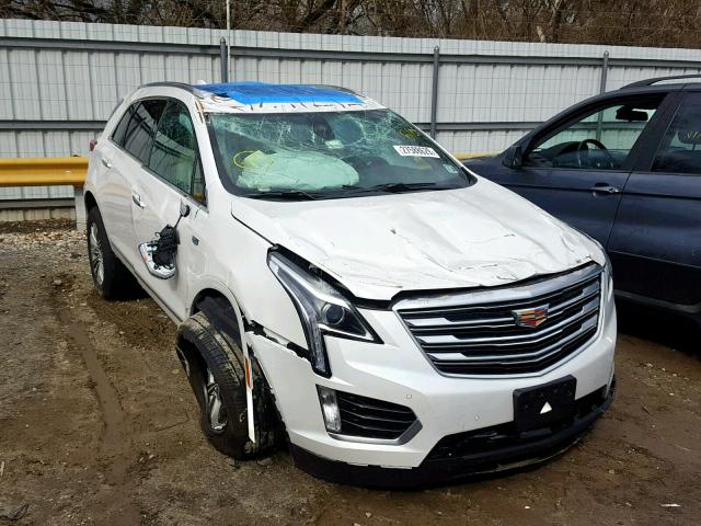 1GYKNDRS9HZ242843 - 2017 CADILLAC XT5 LUXURY WHITE photo 1