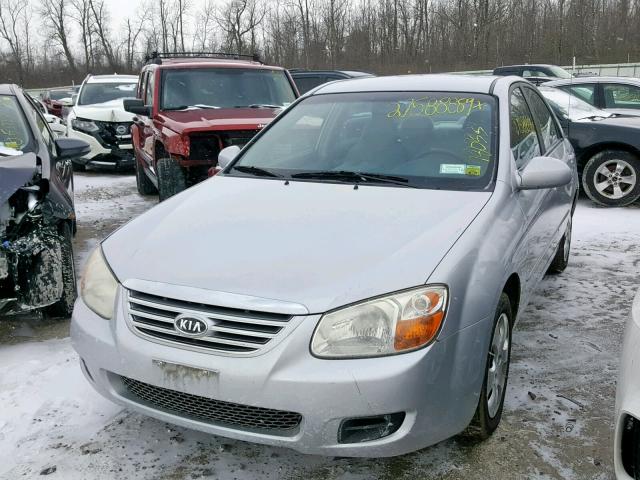 KNAFE122775420798 - 2007 KIA SPECTRA EX SILVER photo 2