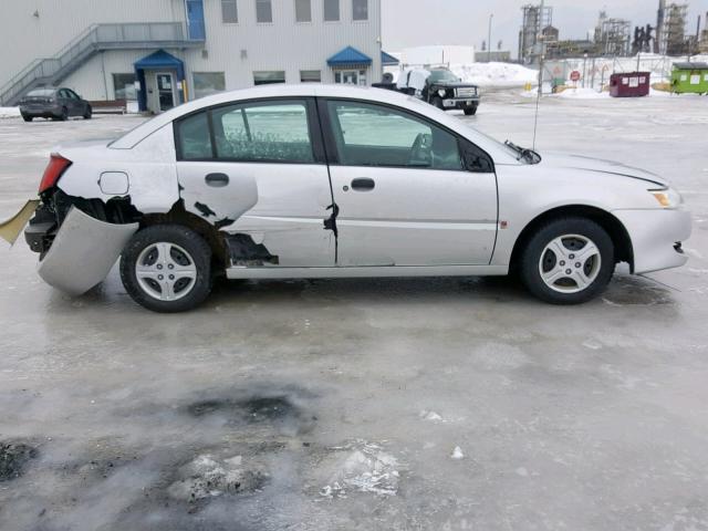 1G8AG52F65Z131316 - 2005 SATURN ION LEVEL SILVER photo 9
