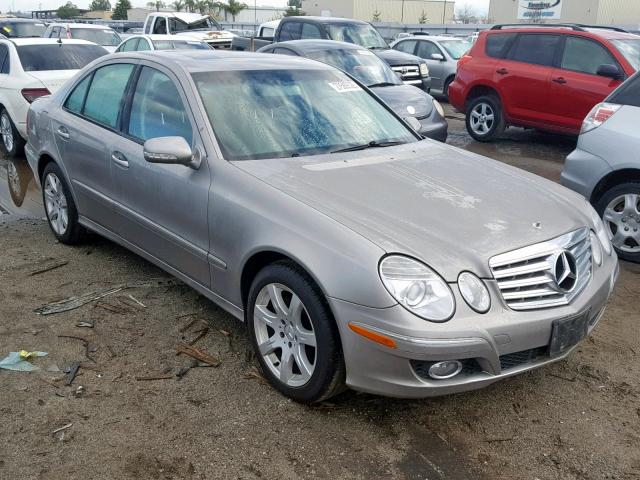 WDBUF56X07B041582 - 2007 MERCEDES-BENZ E 350 SILVER photo 1