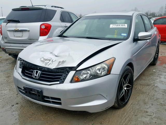 JHMCP26869C001262 - 2009 HONDA ACCORD EXL SILVER photo 2