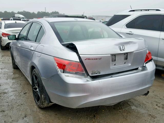 JHMCP26869C001262 - 2009 HONDA ACCORD EXL SILVER photo 3