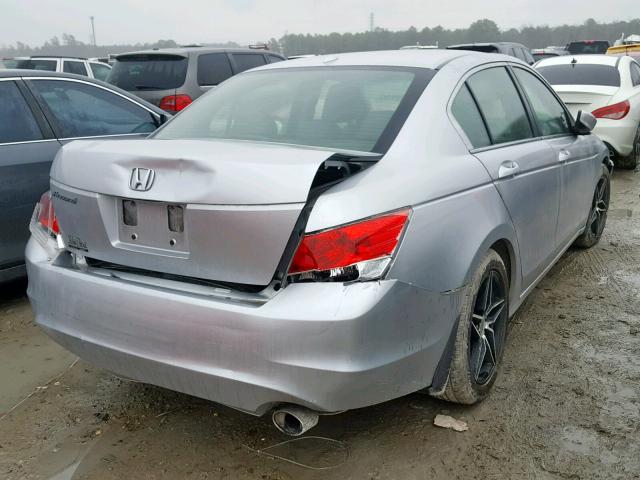 JHMCP26869C001262 - 2009 HONDA ACCORD EXL SILVER photo 4