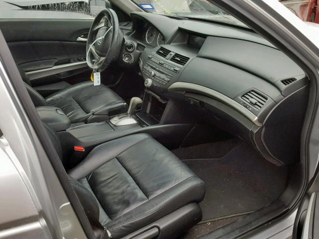 JHMCP26869C001262 - 2009 HONDA ACCORD EXL SILVER photo 5