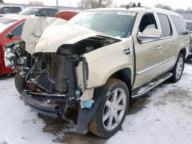 1GYFK66887R293229 - 2007 CADILLAC ESCALADE E BEIGE photo 2