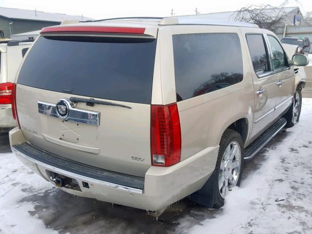 1GYFK66887R293229 - 2007 CADILLAC ESCALADE E BEIGE photo 4