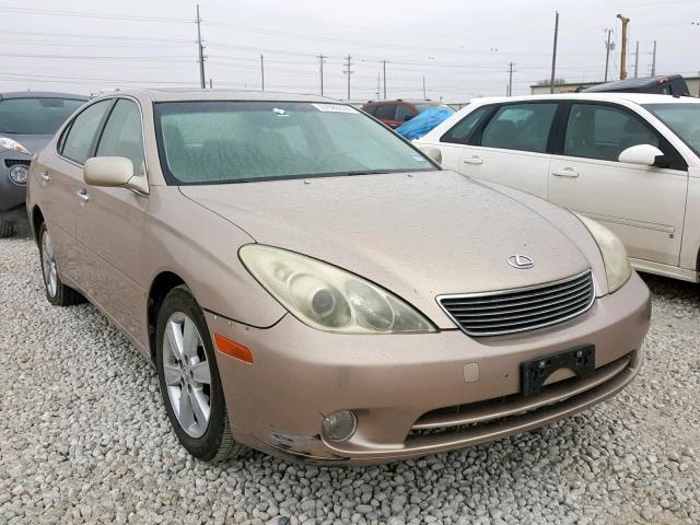 JTHBA30G055079344 - 2005 LEXUS ES 330 GOLD photo 1