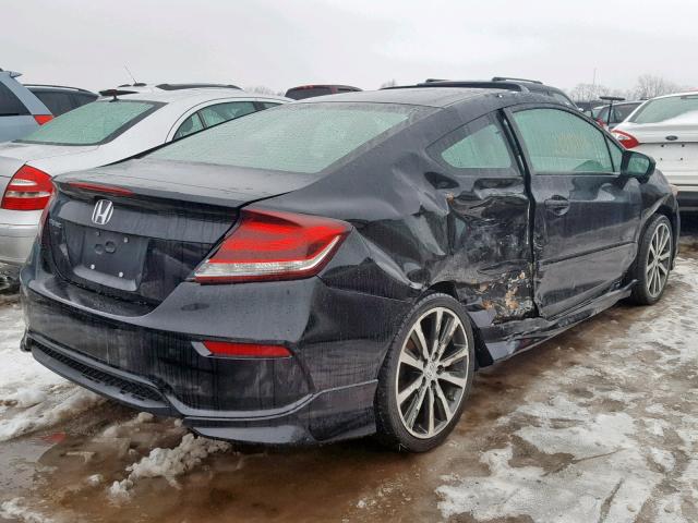 2HGFG3B01FH515177 - 2015 HONDA CIVIC EXL BLACK photo 4