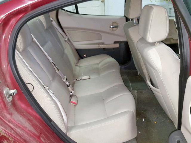 2G2WP522841290830 - 2004 PONTIAC GRAND PRIX RED photo 6
