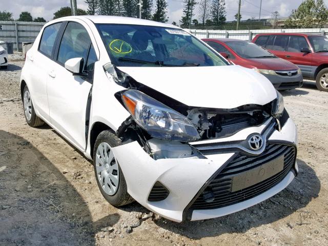 VNKKTUD3XHA078780 - 2017 TOYOTA YARIS L WHITE photo 1