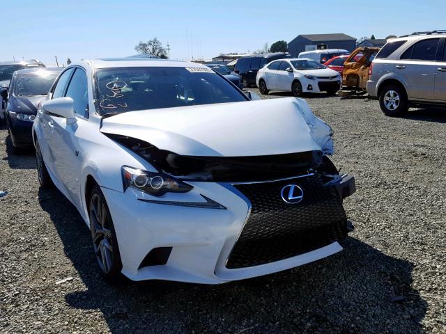 JTHBE1D28E5010716 - 2014 LEXUS IS 350 WHITE photo 1